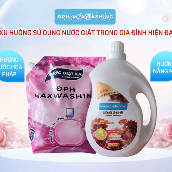 Xu Hướng Sử Dụng Nước Giặt Trong Gia Đình Hiện Đại